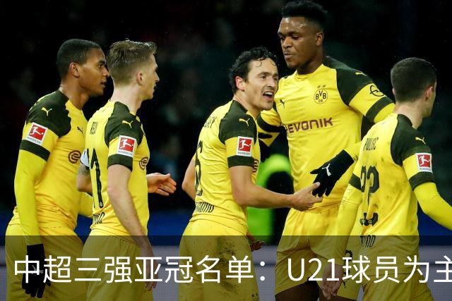 中超三强亚冠名单：U21球员为主题 傅欢郭全博在列